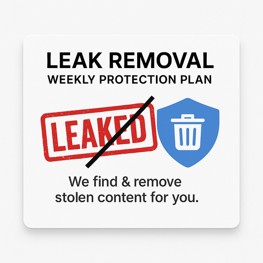 Backpayment LeakGuard August - Leaked Content Removal UK Shaghana Doyle