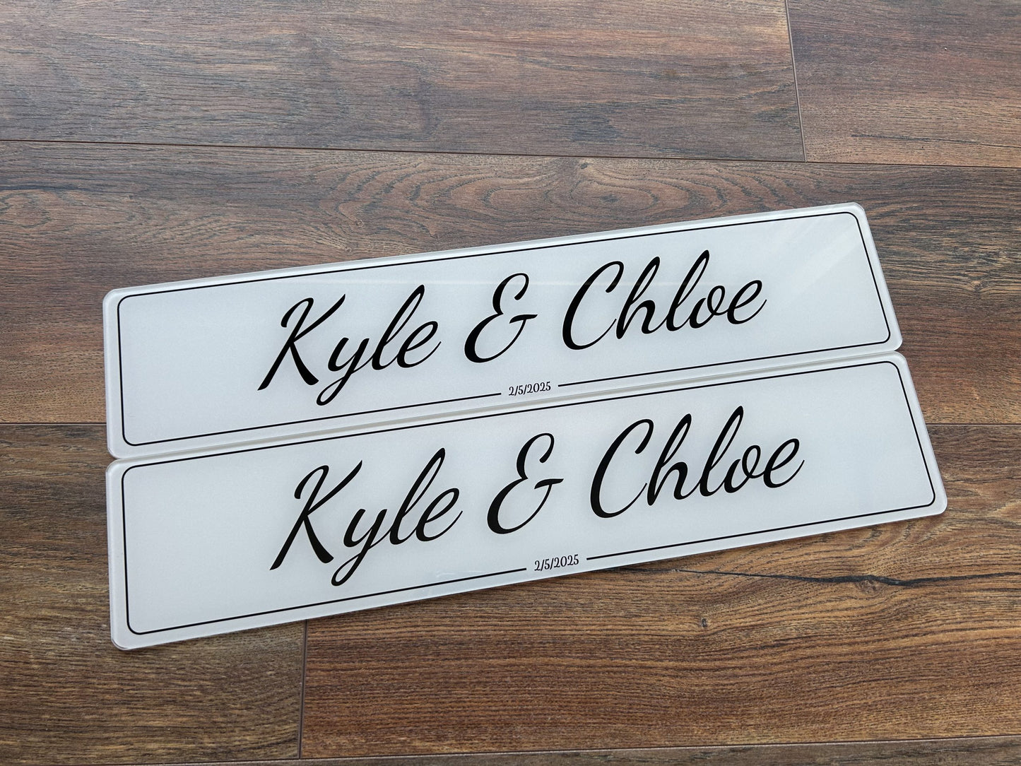 Wedding Name Plates